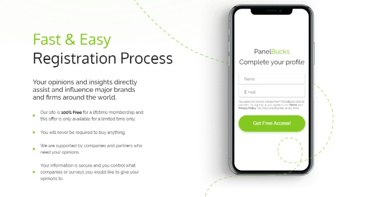 Panel Bucks Registration Process