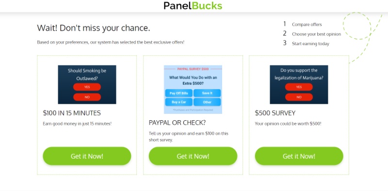 What Panel Bucks Offers