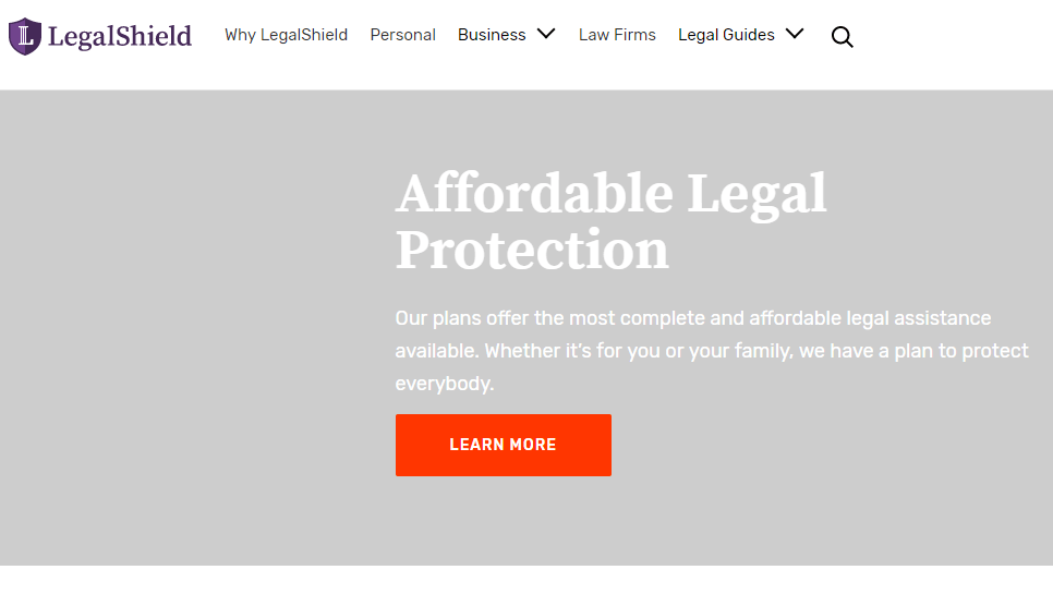 Legal Shield Website