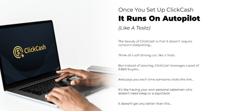 Once You Set Up ClickCash It Runs on Autopilot