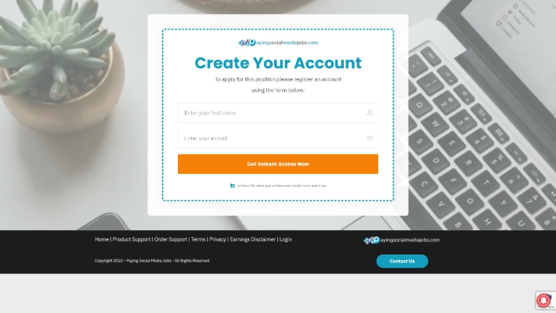 Create Your Account