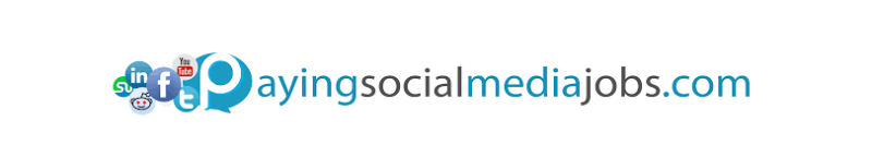 Paying Social Media Jobs Logo