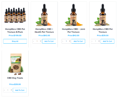 CBD Pet Products