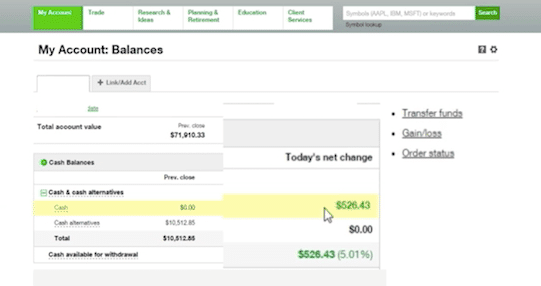 Account Balance