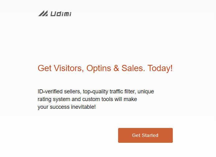 Udimi Sales Pitch