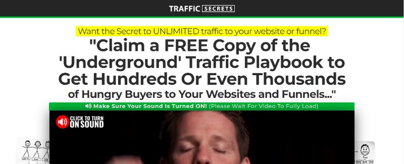 Traffic secrets webpage