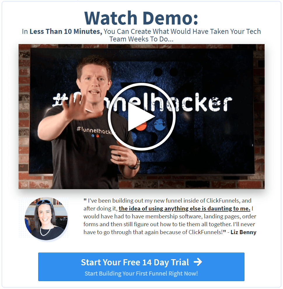 ClickFunnel Demo