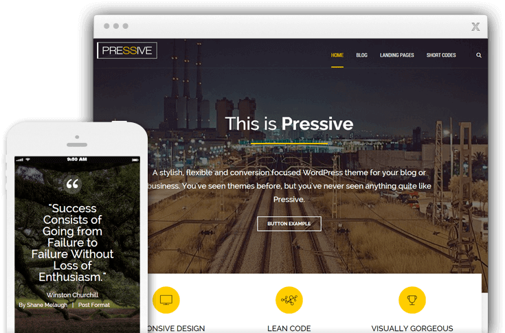Pressive Thrive Theme Template