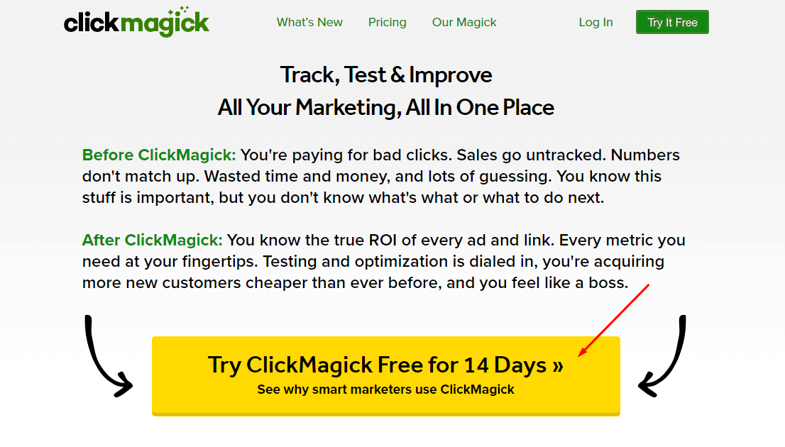 ClickMagick Sales Pitch