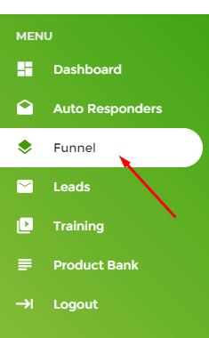 BossFunnels Menu Scention