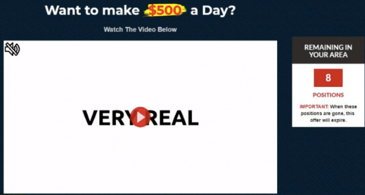 Amazon Cash Websites $500 a Day Pitch