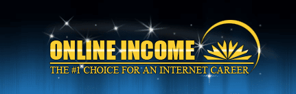 Online Income Logo and Slogan