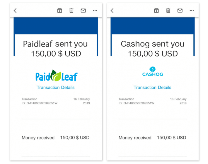 PaidLeaf Fake Payout Claims