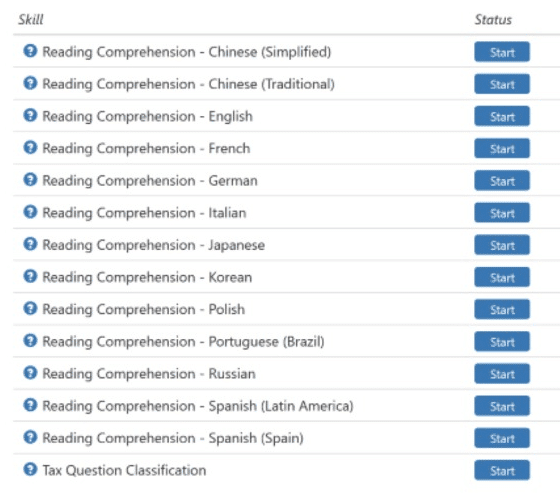 Smart Crowd Available Evaluation Tests