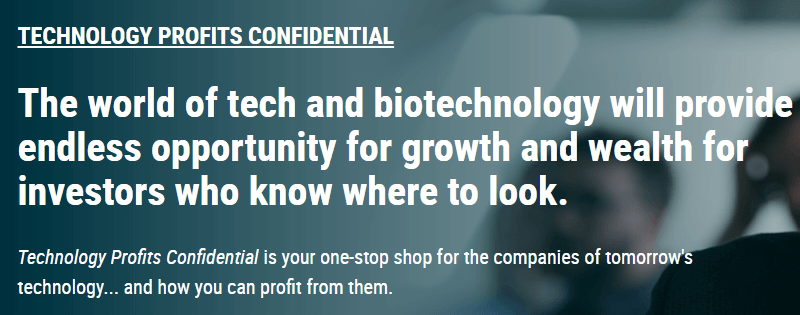 Technology Profits Confidential Sales Pitch