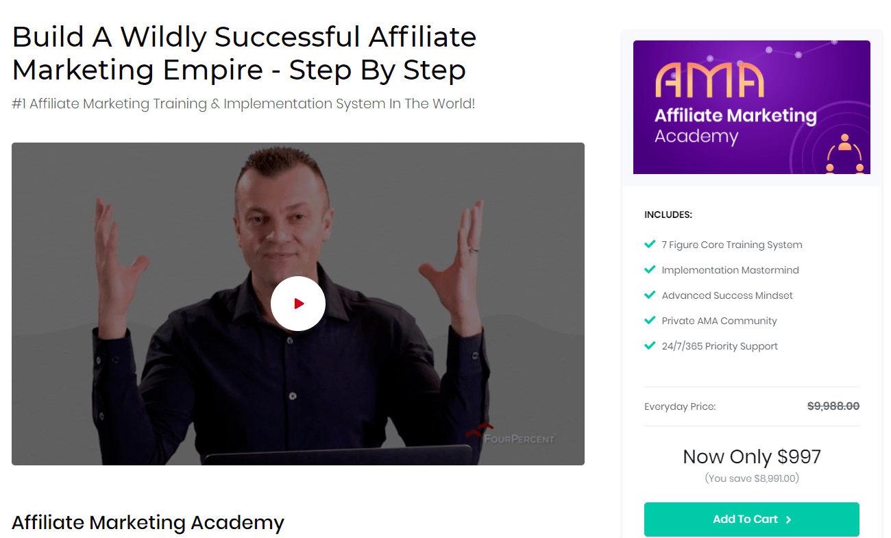 Four Percent Affiliate Marketing Academy