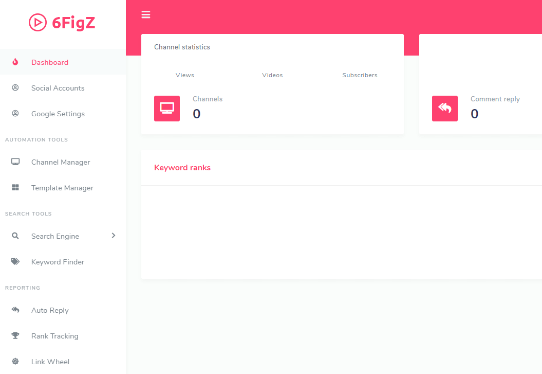 6FigZ Dashboard