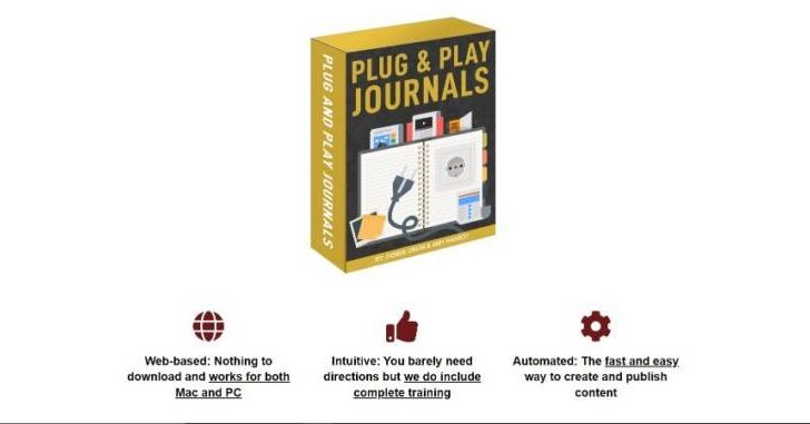 Plug and Play Journals Webpage