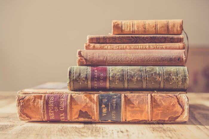 Books Stacked ontop of Each Other