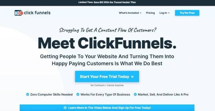 ClickFunnels Website