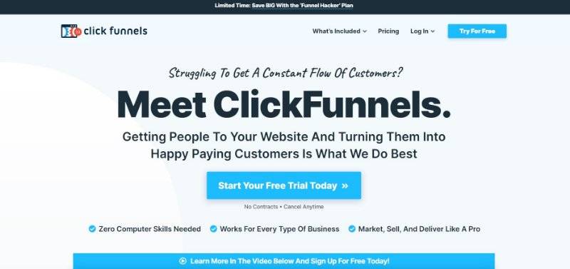 ClickFunnels Website