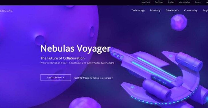 Nebulas Webpage