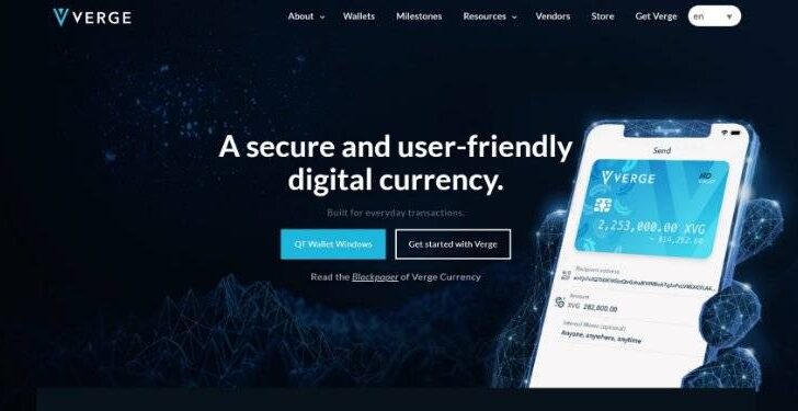 Verge Webpage