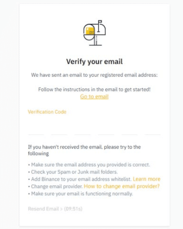 Binance Verification