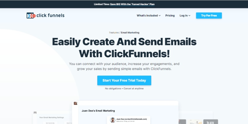 ClickFunnels Email Marketing