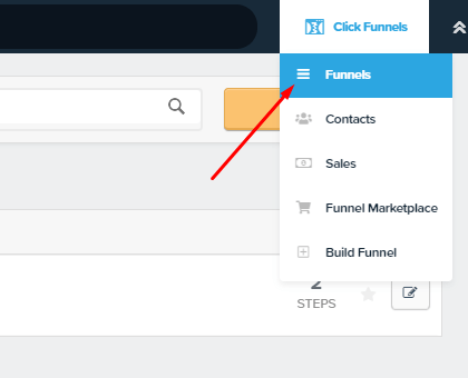 ClickFunnels Funnels Section