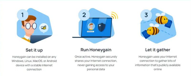 Honeygain Process