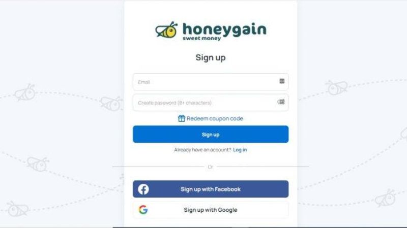 How To Signup For Honeygain