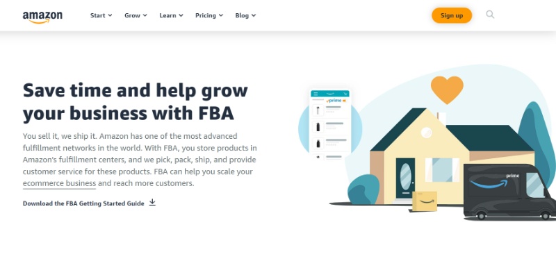 Save time and help grow your business with FBA