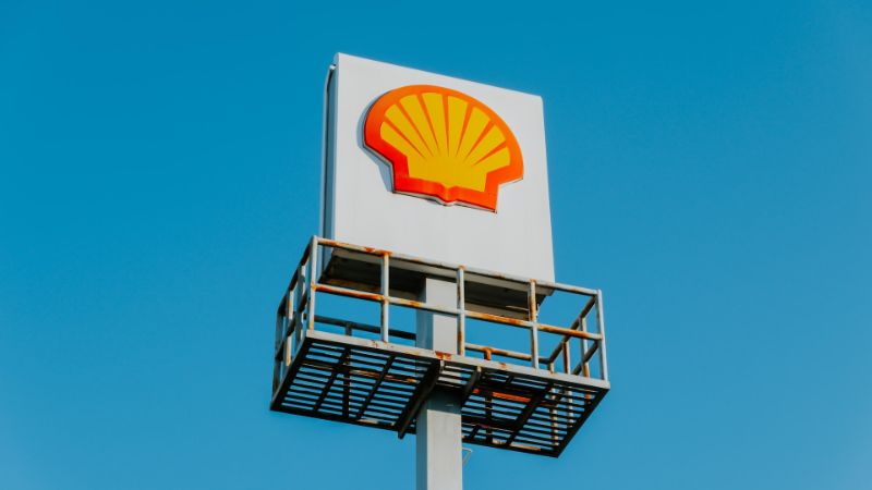 Shell Gas station sign