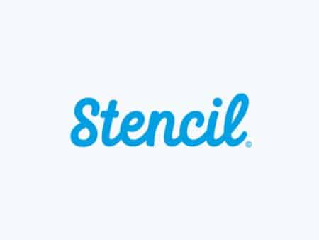 Stencil logo