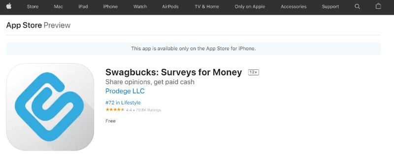 App Store Swagbucks Review