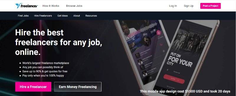 Freelancer Website