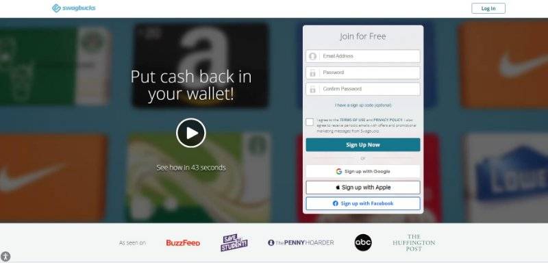 Swagbucks Website