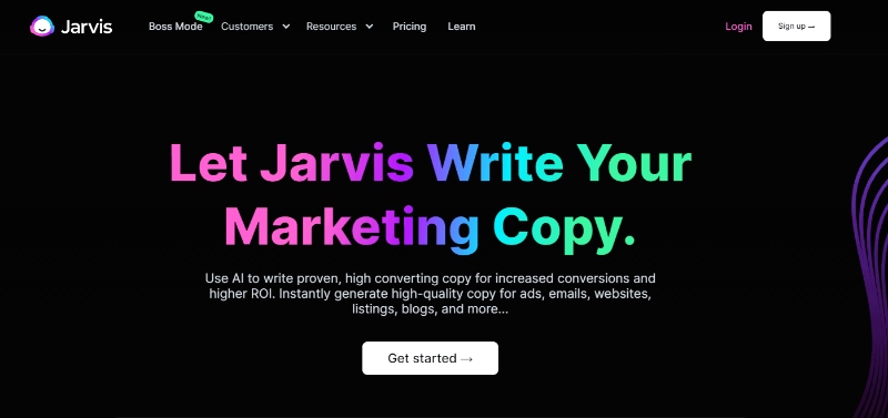 What is Jarvis for blogging and content creation