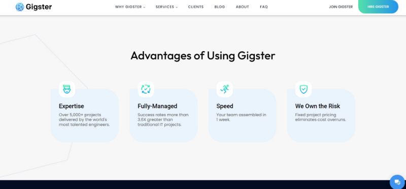 Gigster Advantages