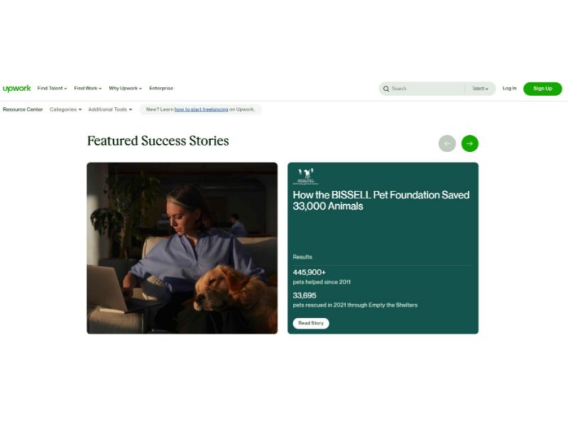 Upwork Featured Success Stories