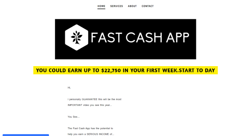 Fast Cash App new website