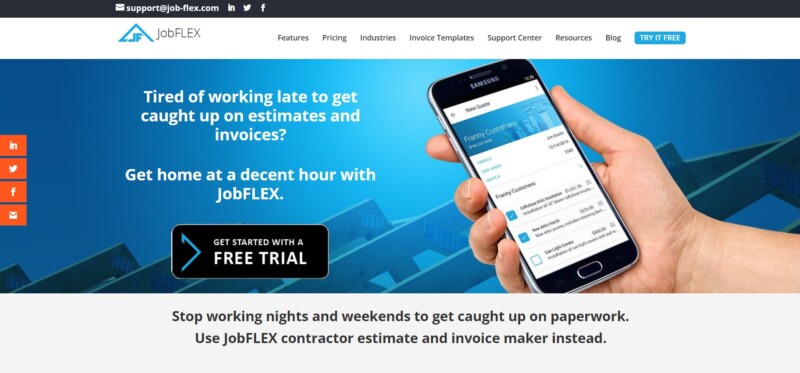 JobFLEX Homepage