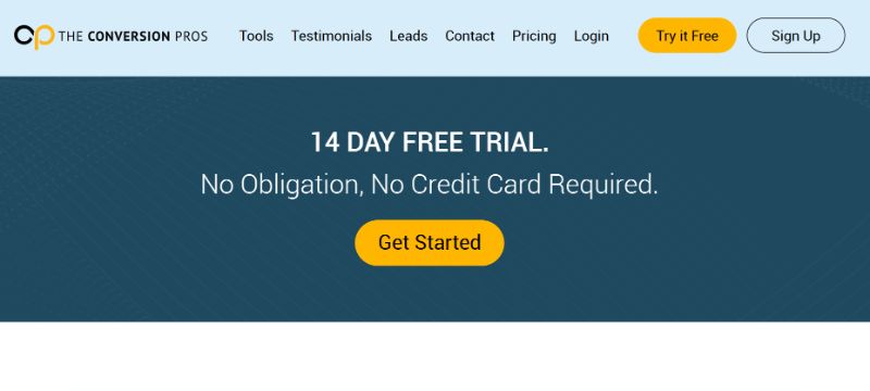 The Conversion Pros free trial version