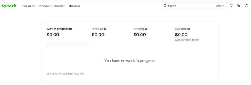 Upwork Billing Report