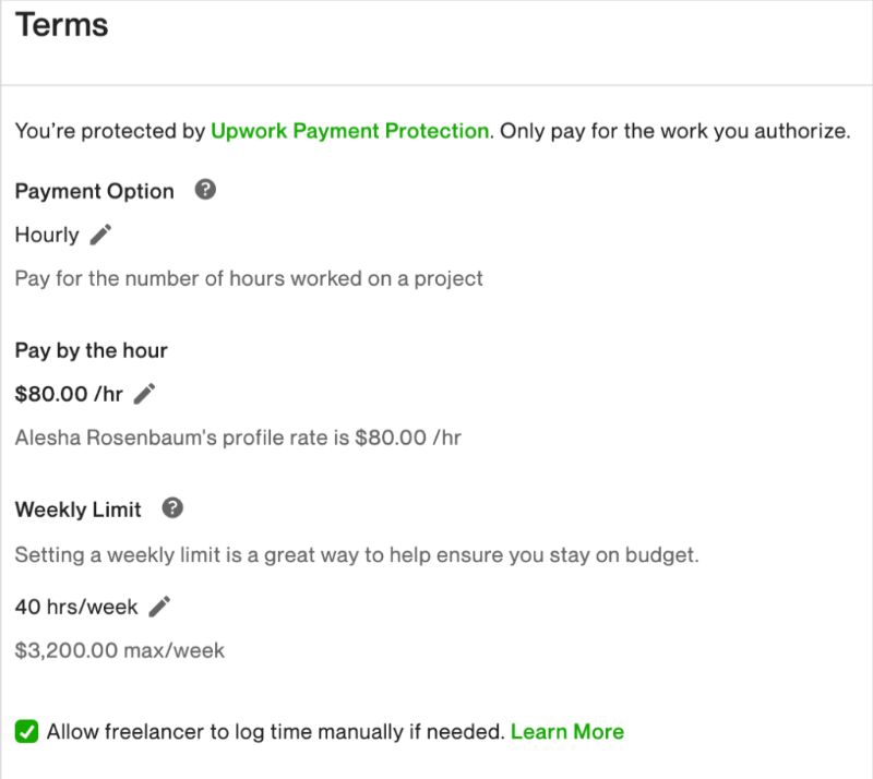 Upwork Payment Protection