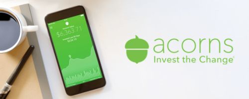 Acorns banner