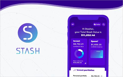 Stash mobile app