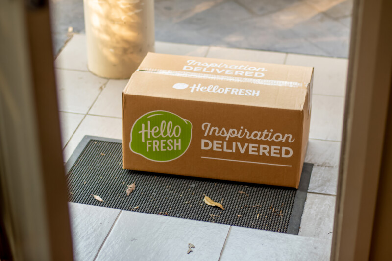 Hello Fresh meal kits subscription box