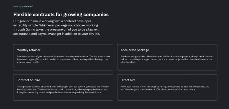 How Gun.io Hire for Businesses